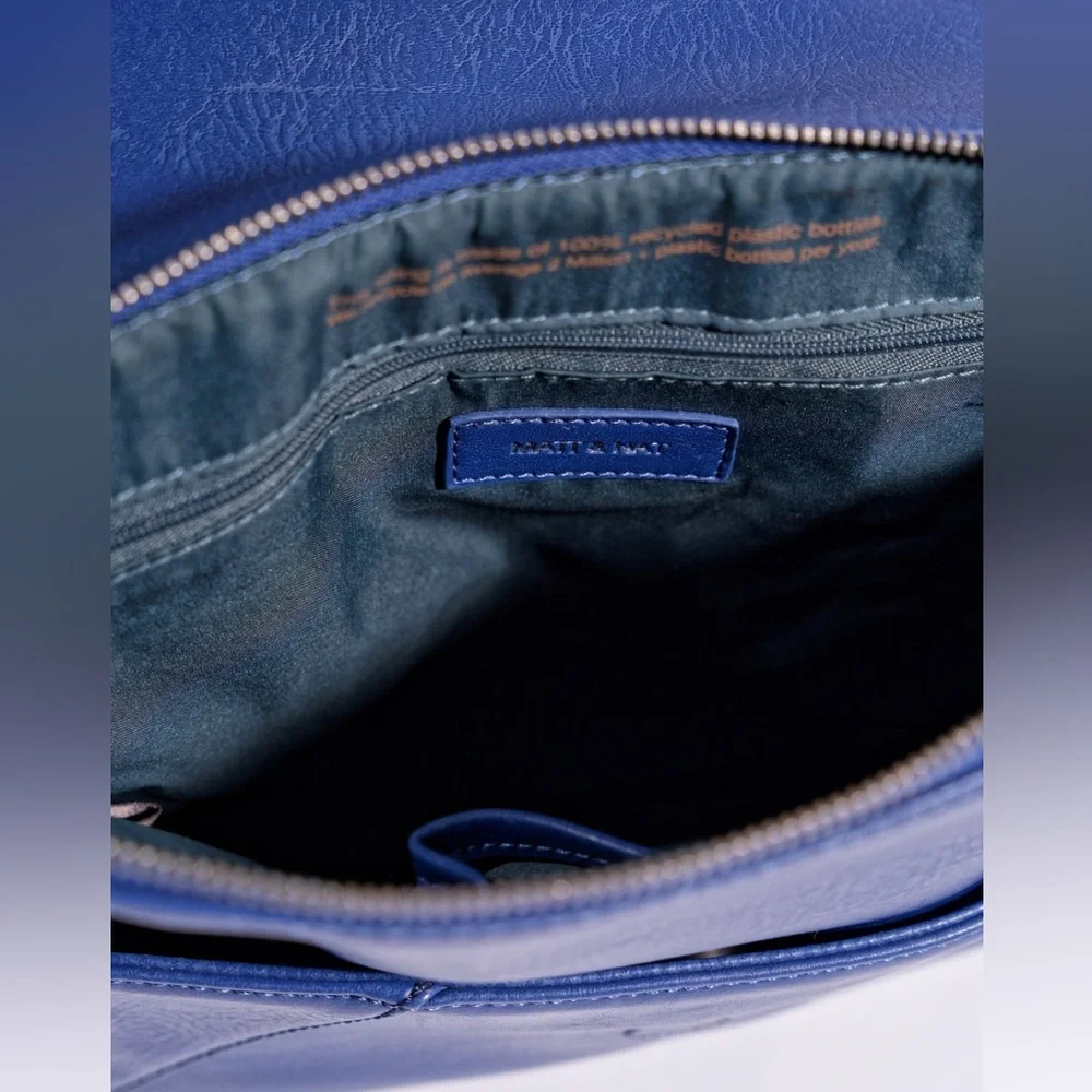 Matt & Nat Vibrant Blue minka Crossbody Bag - Picture 5 of 5